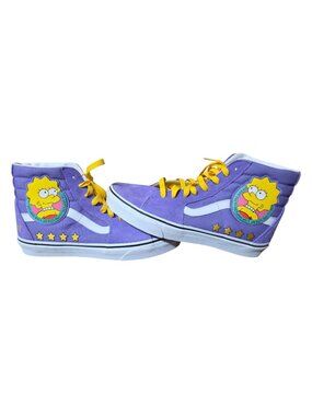 NEW Unisex Vans x The Simpsons SK8-Hi "Lisa for President" Shoes